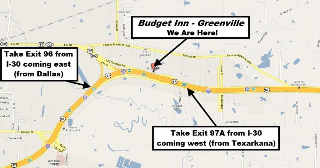 Budget Inn Motel Greenville Tx Exterior foto